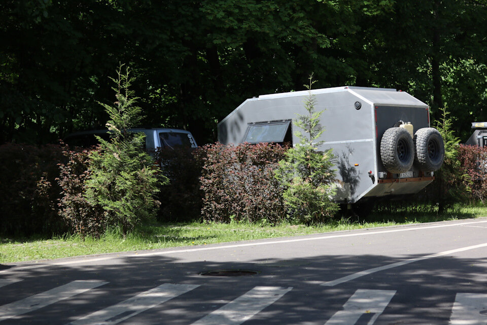 Внедорожный прицеп дом Navahi на выставке Караванекс 2018