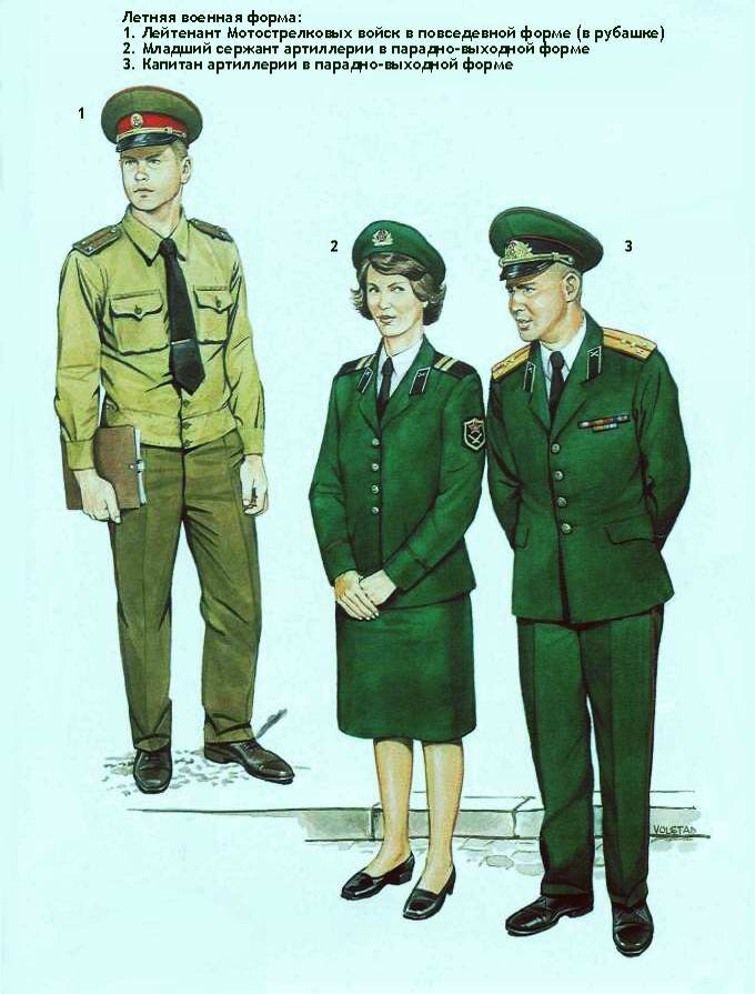 В такой форме № 2  ходили военнослужащие женщины в Советской Армии.                                                                                  