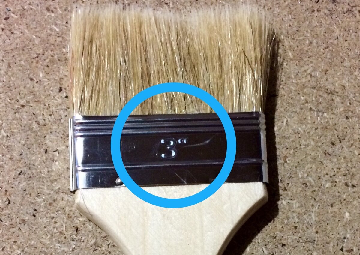 Кисть флейцевая 3"