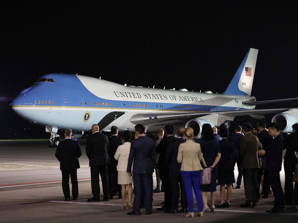 Фото самолета президента сша