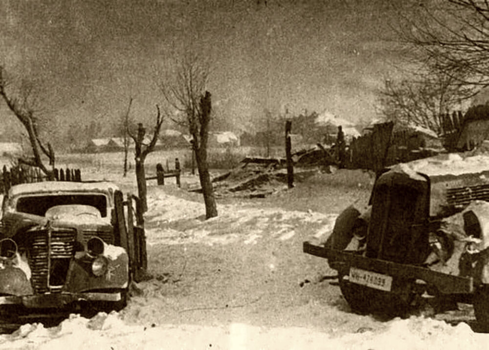 Техника под. Оборона Серпухова в 1941 году. Разгромленная немецкая техника под Москвой 1941. Бои за Серпухов в 1941. Разбитая немецкая техника под Москвой 1941.