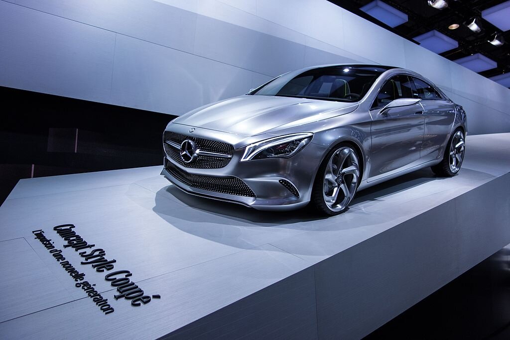Mercedes-Benz Concept Style Coupé на выставке в Париже