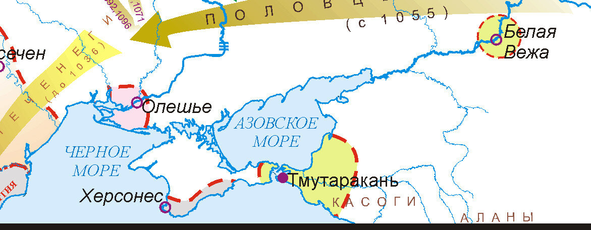 Расскажите о тмутараканском княжестве по плану время существования территория административный