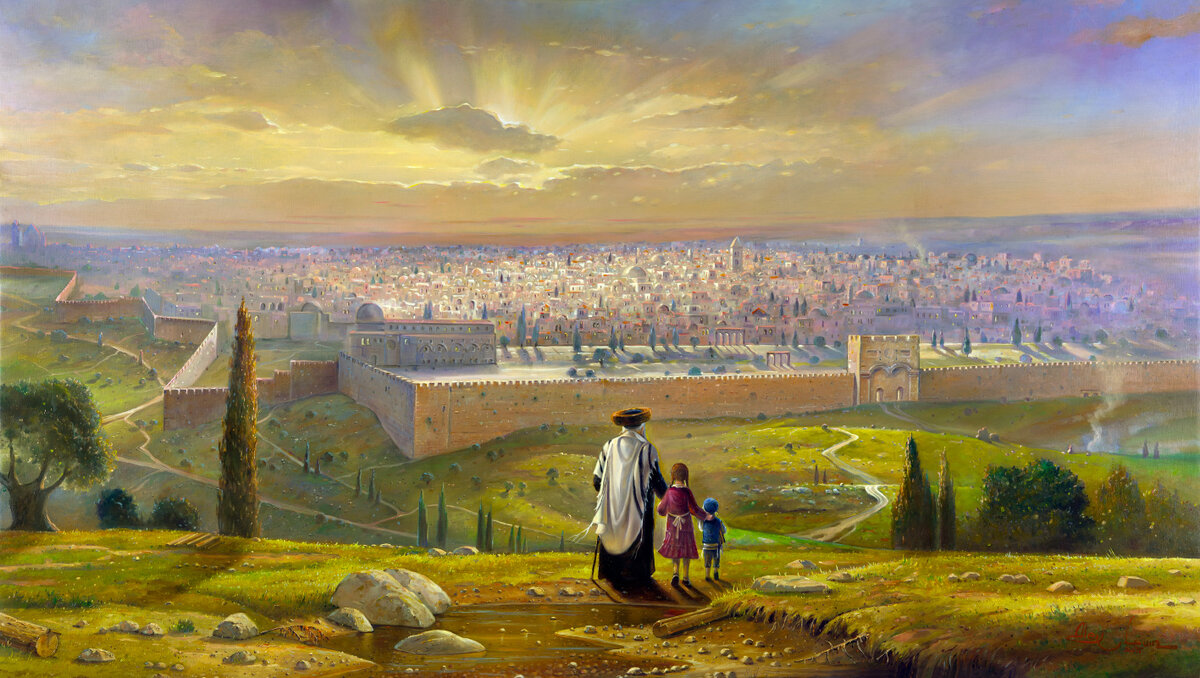 Еврейская живопись Иерусалим