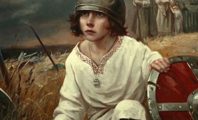 Не такой юный, конечно. Но на фоне товарищей Алеша Попович смотрелся очень молодым