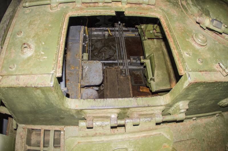 На этом снимке отчетливо видна толщина брони