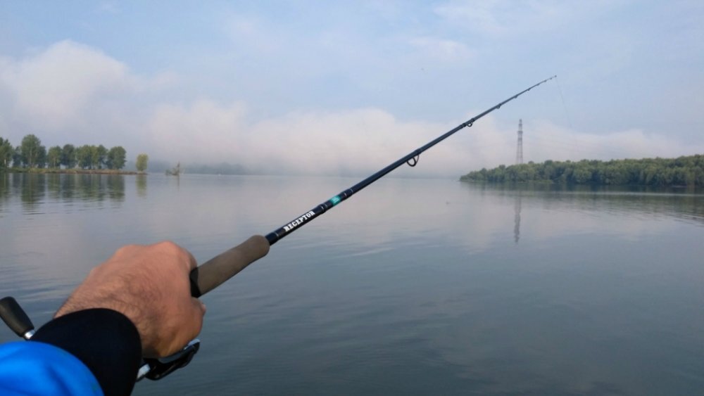 Общий вид Рецептора на фоне Оби-матушки.