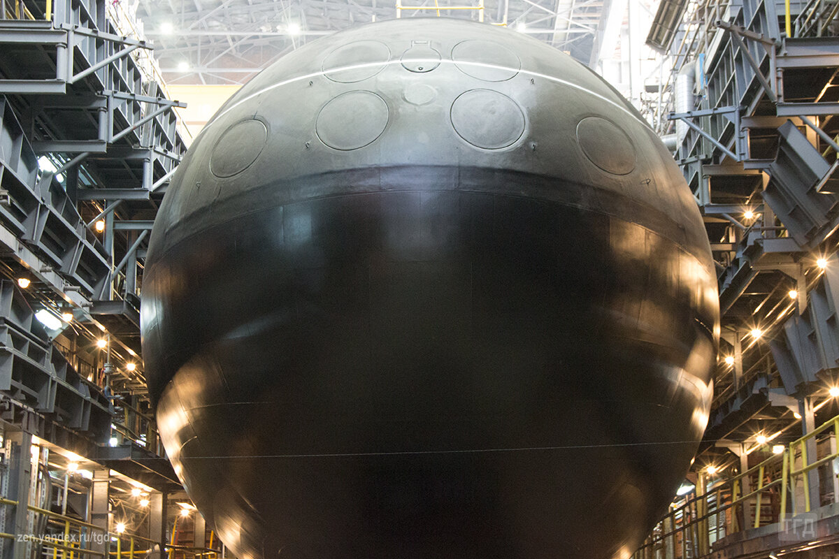 Спуск на воду подлодки "Петропавловск-Камчатский" / Фото: ТГД
