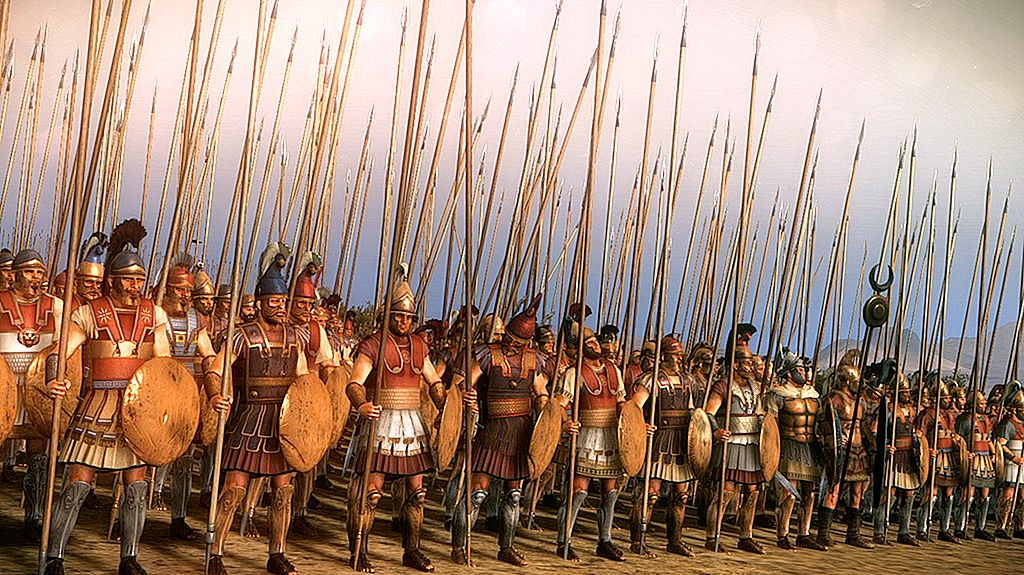 Македонская фаланга древняя Греция. Македонский пехотинец