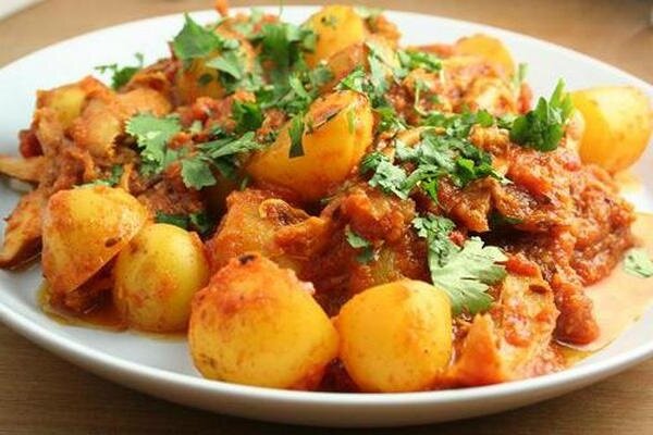 жаркое с курицей, рецепт жаркого с курицей,