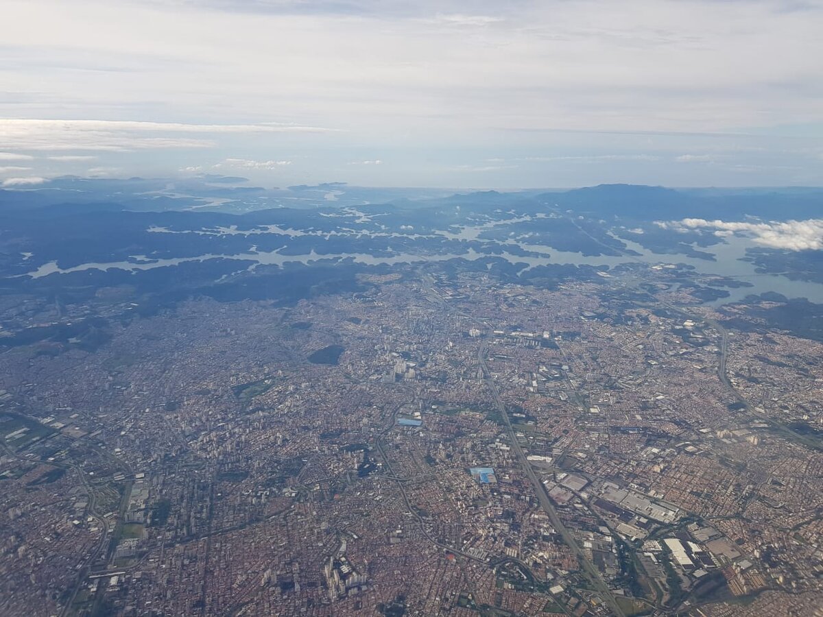 Сан-Паулу с воздуха