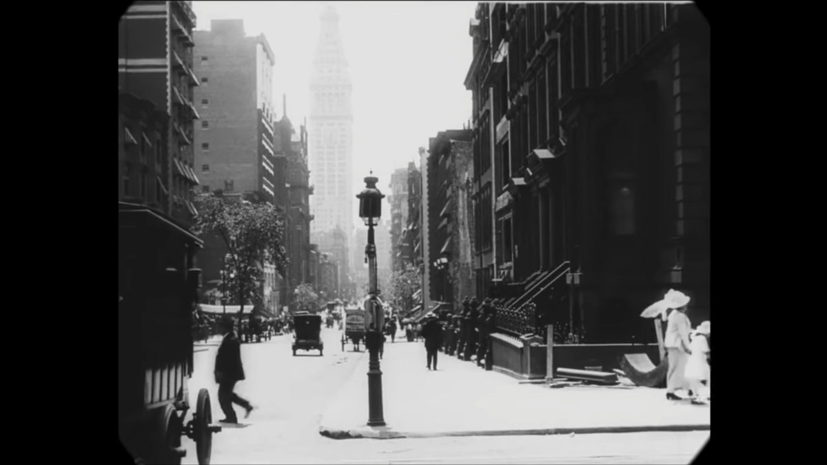 Бульварная жизнь США начала прошлого века