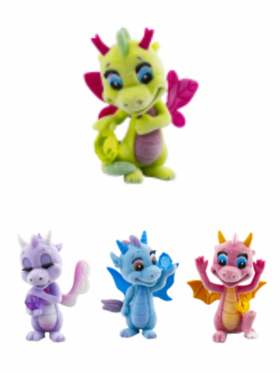 Фигурки дракончиков из Фикс Прайс