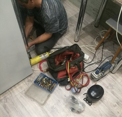 Все фото я делал уже с другим мастером.