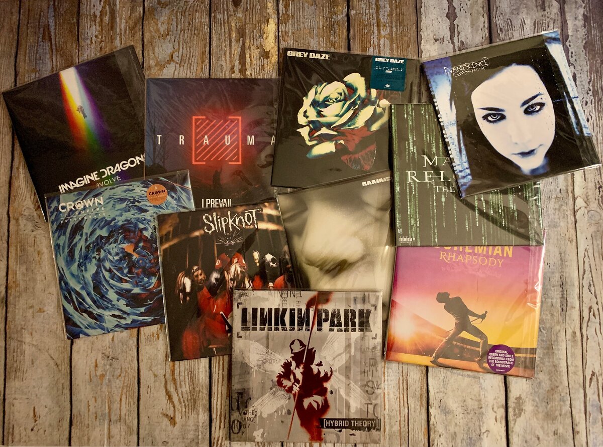Imagine Dragons, I Prevail, Grey Daze, Evanescence, Crown The Empire, Slipknot, Rammstein, OST Matrix Reloaded, Linkin Park, OST Bohemian Rhapsody