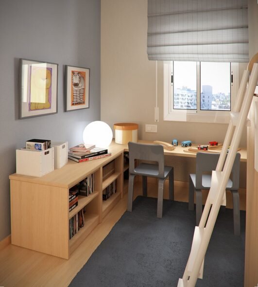 Холостяк-Хаус: проект дизайна интерьера квартиры 100 кв. м