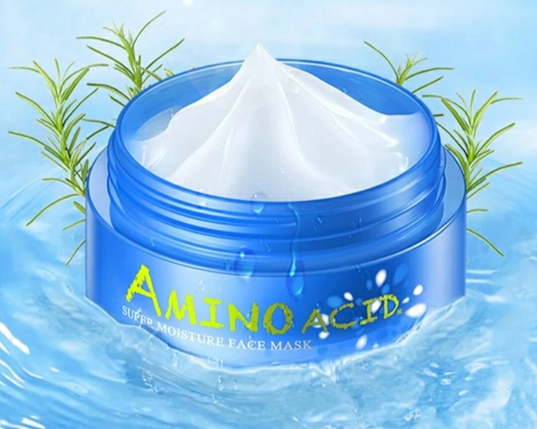 Amino Acid Super Moisture Face Mask (Изображение взято с официального магазина Hanajirushi на сайте Aliexpress.)
