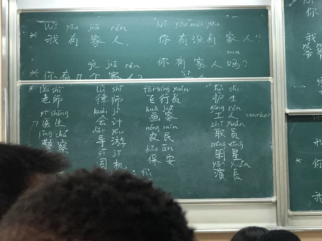 Пара по китайскому языку