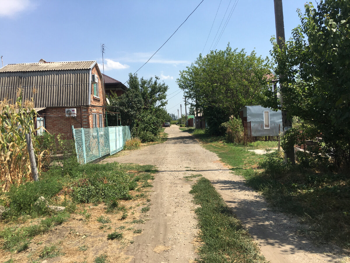 Атмосфера дачного отдыха.