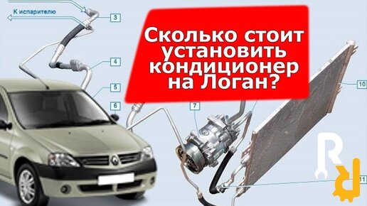 Сколько стоит установить кондиционер на автомобиль без кондиционера, полный расчет