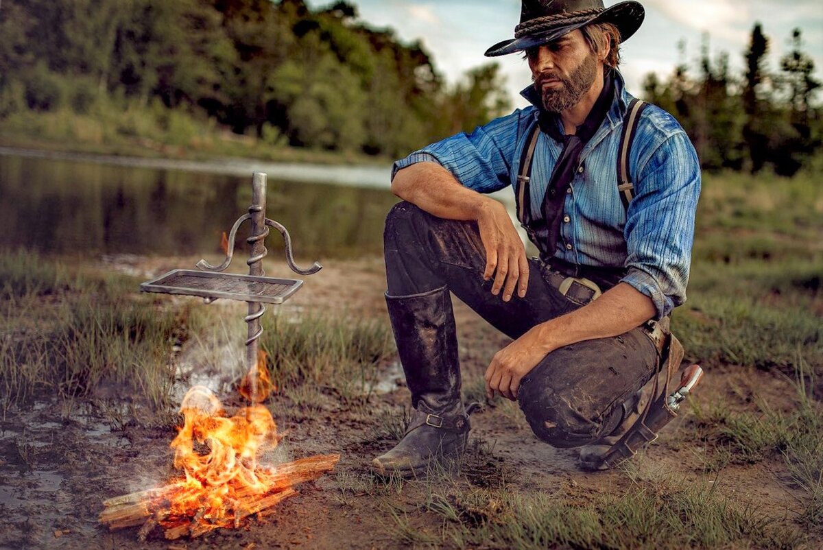 Photo Maul Cosplay (косплей на Артура Моргана из игры Red Dead Redemption 2)