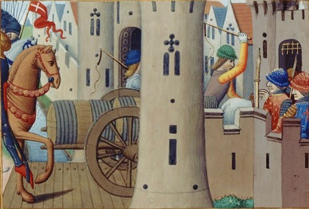 Взятие Шартра. "Лжерыбацкий" обоз. Фото  с сайта http://www.wikitranslators.org