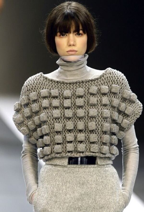20 вязаных жилетов для модниц на грядущую осень | Мода как игра | Дзен