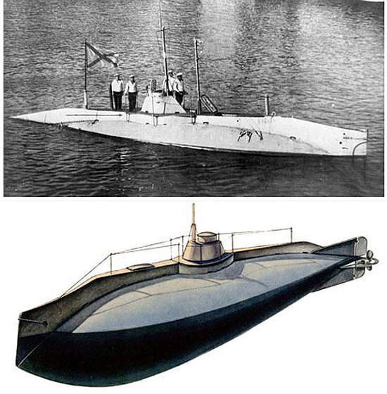 Водоизмещение надводное 110 т, подводное 126 т. Размеры 20.9x3,7x2.9 м. Двигатели: 1 дизель (160 л.с.), 1 электродвигатель  (70 л.с.). Скорость надводная 8,5 узлов, подводная 6 узлов. Один 450 мм носовой трубчатый торпедный аппарат. Экипаж 18 чел.