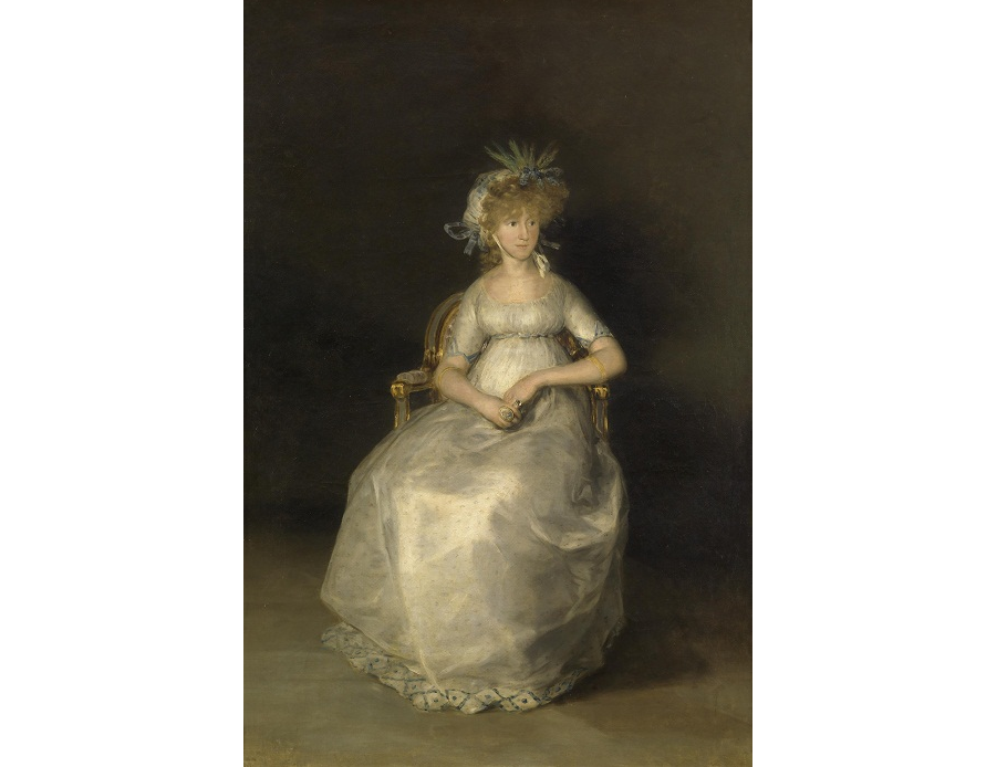Мария-Тереза-Каролина де Бурбон, Франсиско Гойя, 1800. (с) Из коллекции Прадо