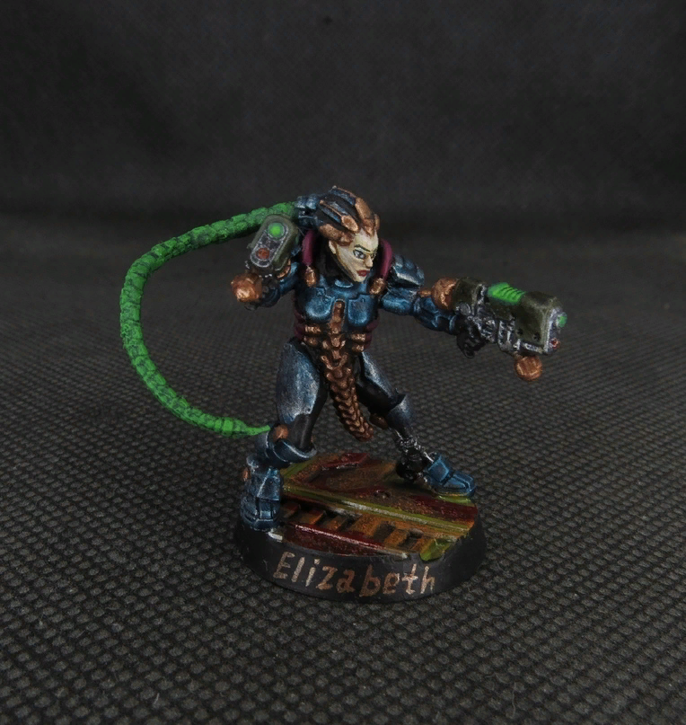 Прайм банды "Могильные пауки" Элизабет. Художник: Gabriel Vesker