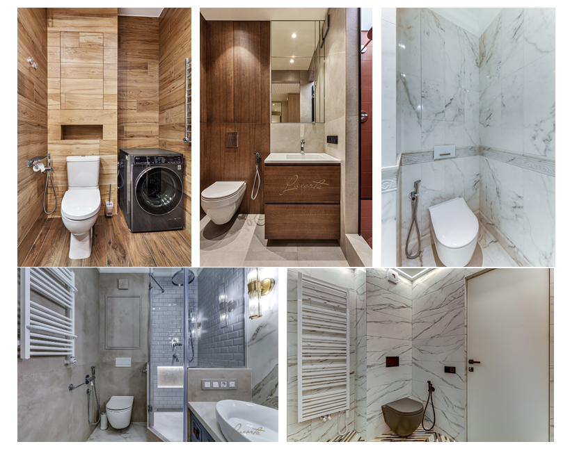 Реализованные проекты студии дизайна и ремонта Люксорта