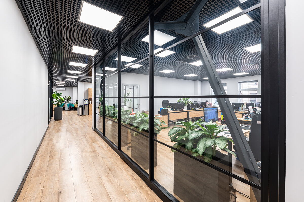 Pонирования внутренних помещений стационарными перегородками от Nayada