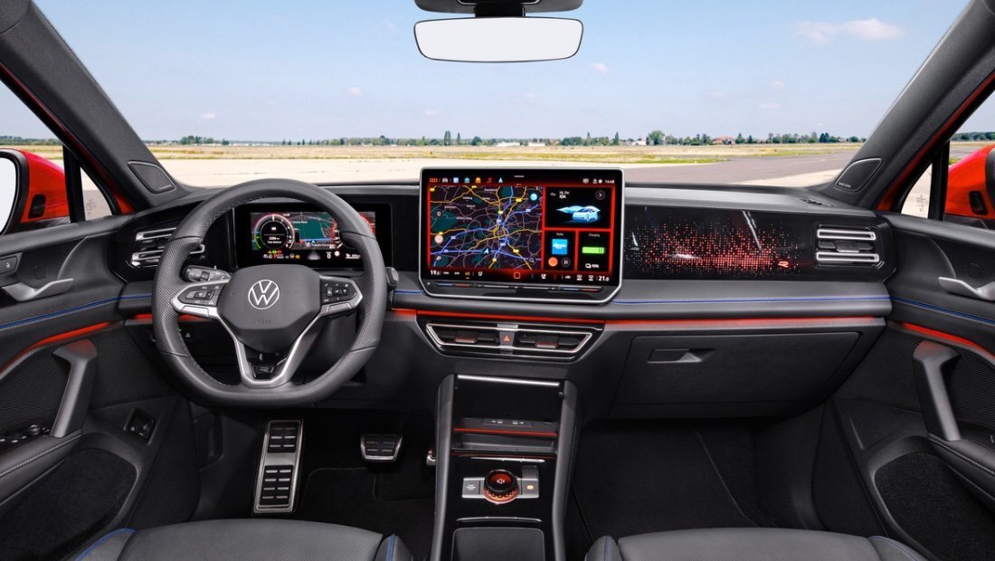     Салон нового Volkswagen Tiguan