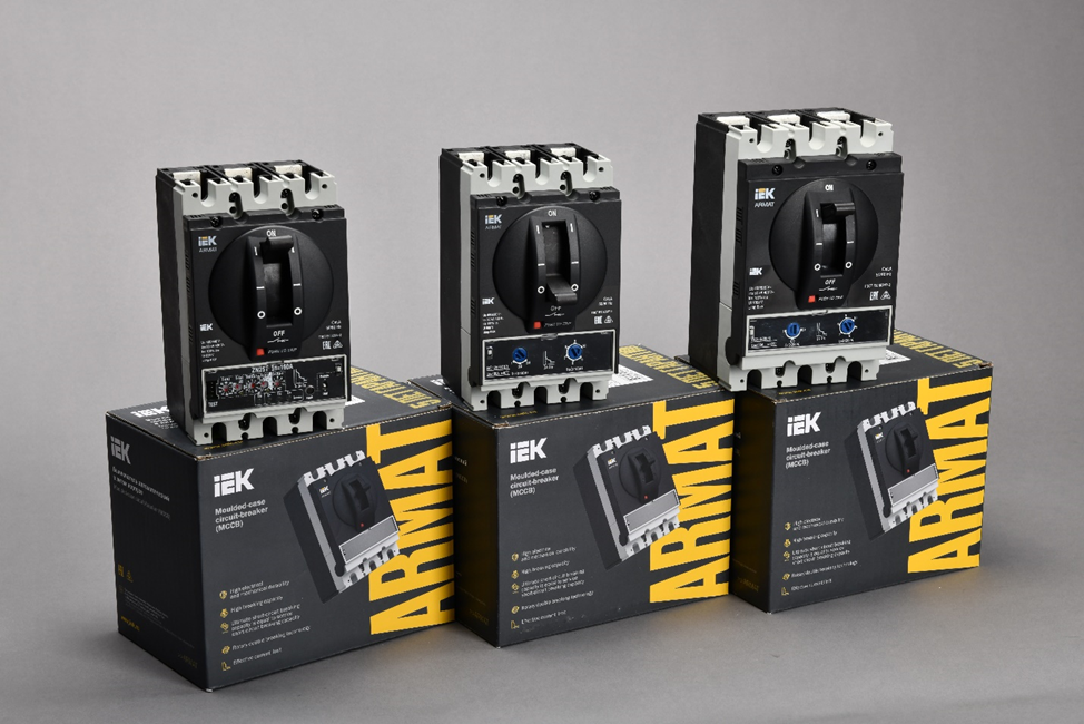 Линейка автоматических выключателей в литом корпусе ARMAT