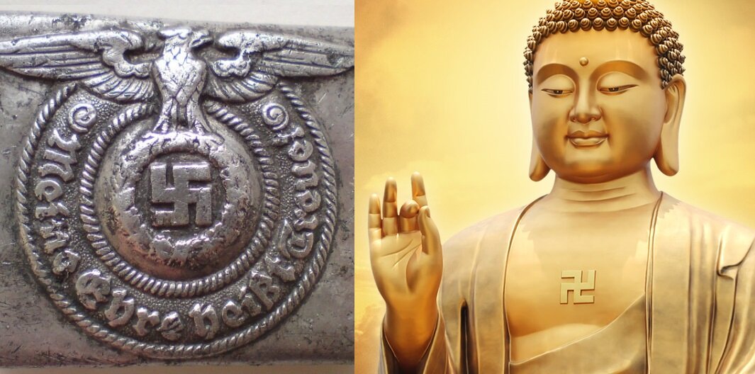 Право и лево смотрящая свастика