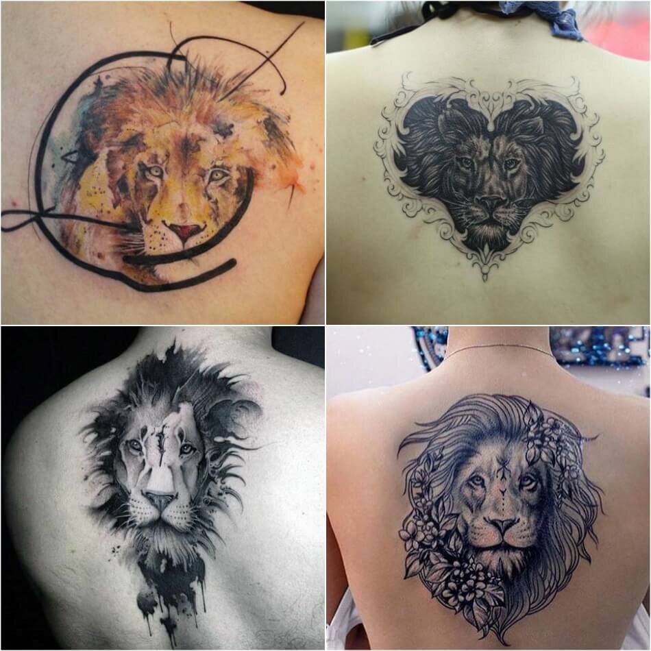 Фото идеи татуировок со львом (77 фото)