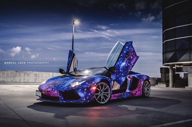 Lamborghini Aventador Galaxy