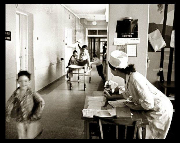 Фото из 80-х в больнице
