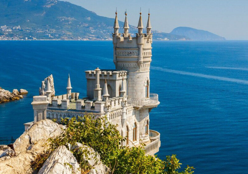 Ласточкино гнездо в Крыму.