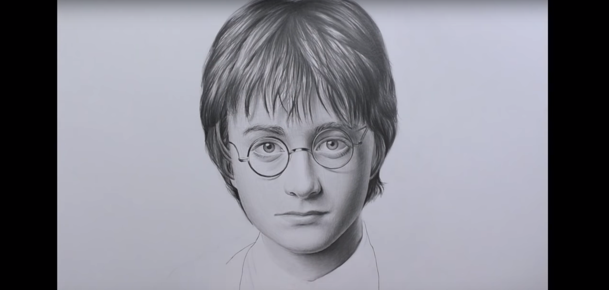 Как нарисовать гарри поттера карандашом легко