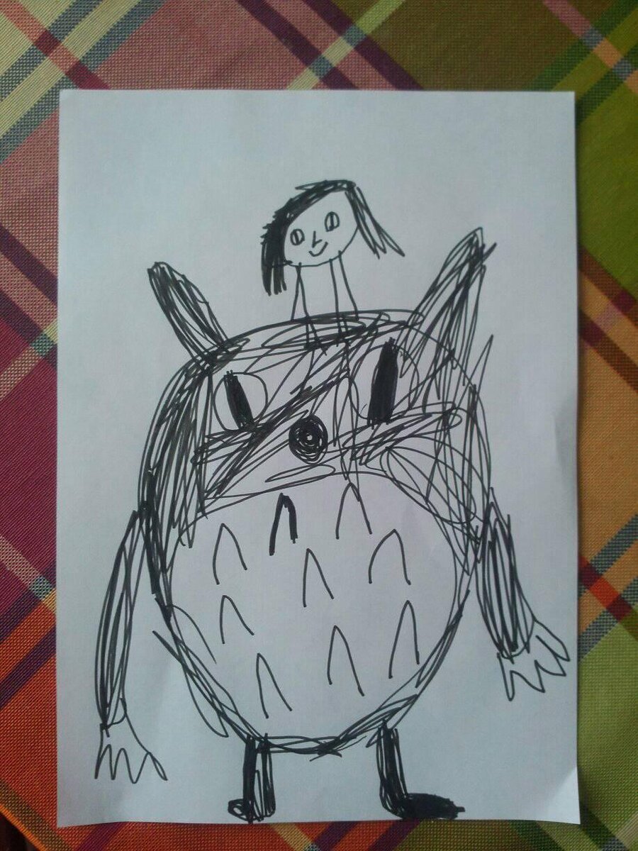 Злата (5 лет). Интересно, Миядзаки не нужны новые аниматоры? 