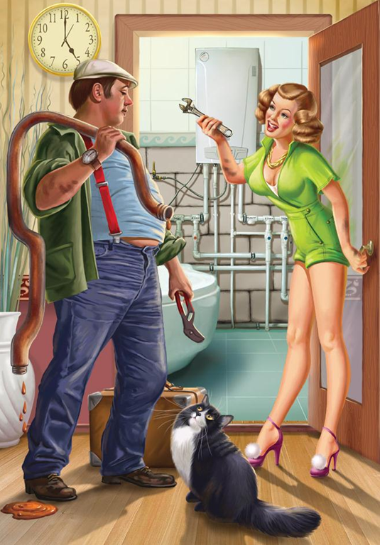 Иллюстрация художника Валерия Барыкина  