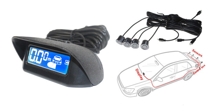 Парктроник с 4 датчиками