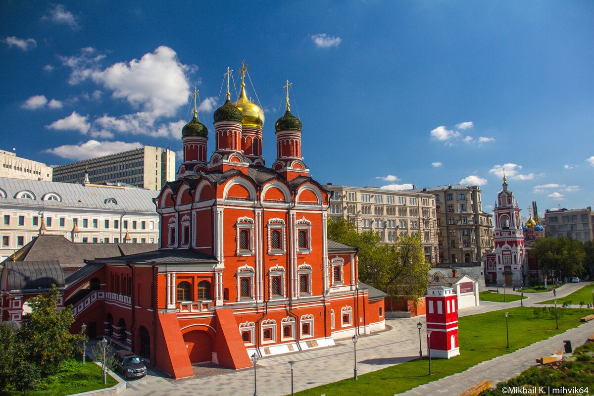 Знаменский монастырь Москва Варварка