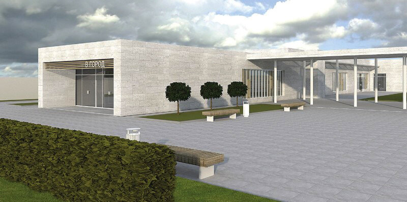 Вход в зоопарк у метро "Баррикадная"