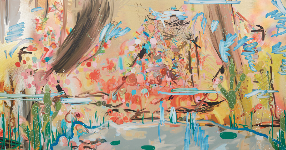 Лот №5, Петра Кортрайт, its youth "fat-free vegan (2014). © Petra Cortright. Фото: Phillips. Оценка: $25 000 – 35 000.