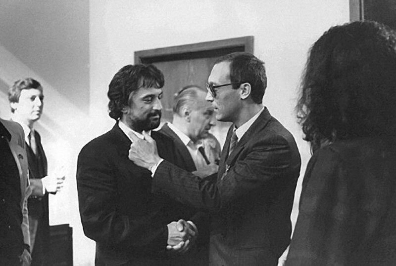 Фотография с «Московского международного кинофестиваля» (1987 год)