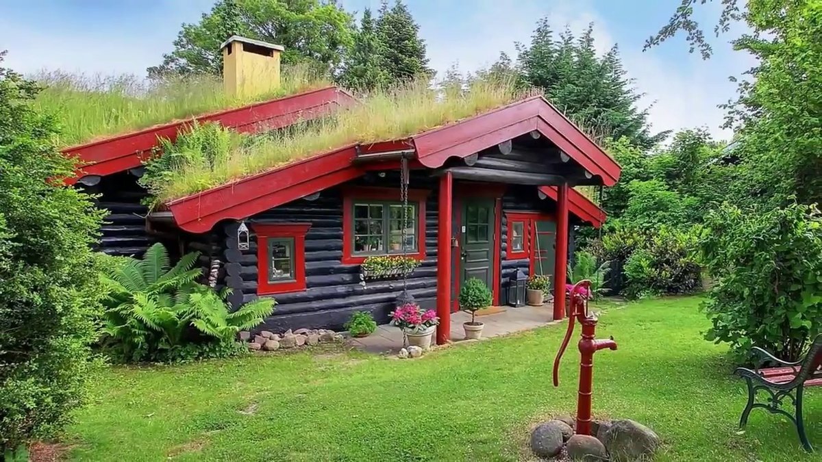 Традиционный норвежский дом