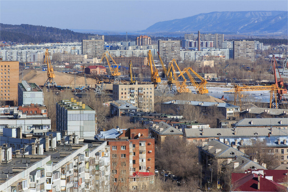 Погода тольяттинских многоэтажек.