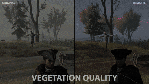 А с растительностью в игре проблем нет